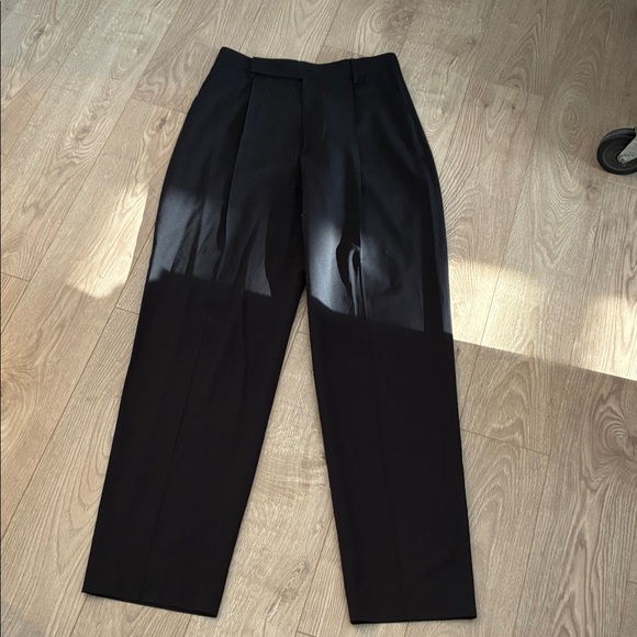FILIPPA K TAPERED LOOSE FITTING WOOL TROUSERS - Picture 2 of 5